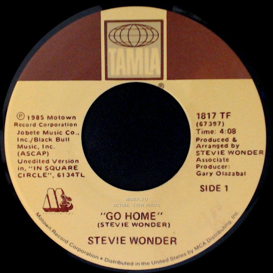 Stevie Wonder - Go Home / Go Home (Instrumental) side A