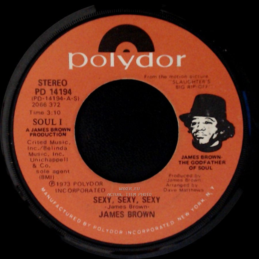 James Brown - Slaughter Theme / Sexy, Sexy, Sexy side A