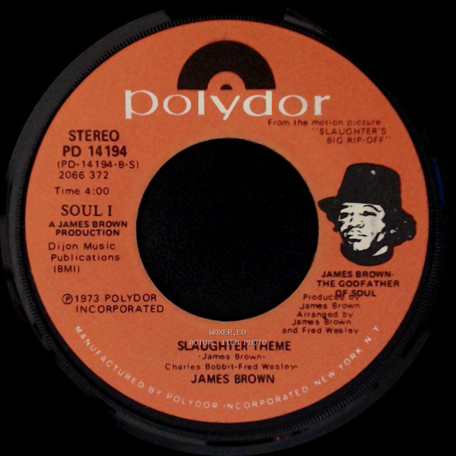 James Brown - Slaughter Theme / Sexy, Sexy, Sexy side B