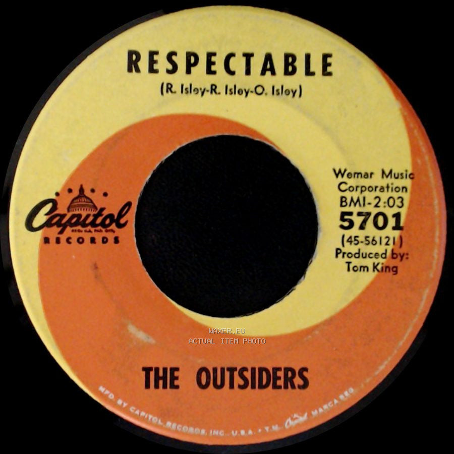 The Outsiders - Respectable / Lost In My World side A