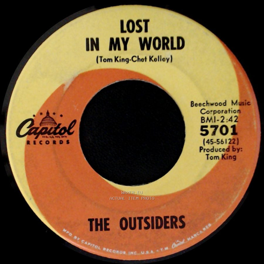 The Outsiders - Respectable / Lost In My World side B