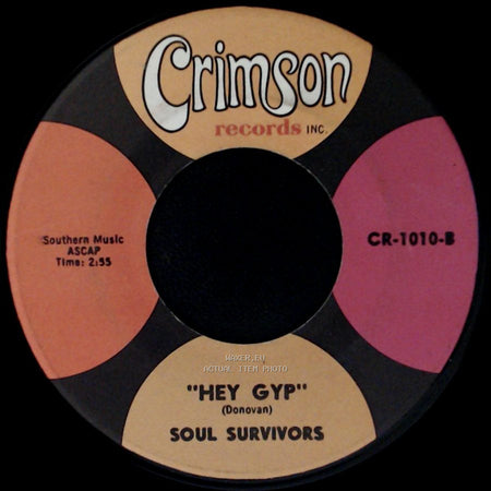Soul Survivors - Expressway To Your Heart / Hey Gyp side B