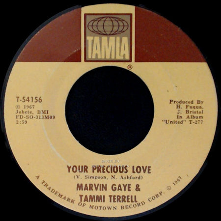 Marvin Gaye & Tammi Terrell - Your Precious Love / Hold Me Oh My Darling side A