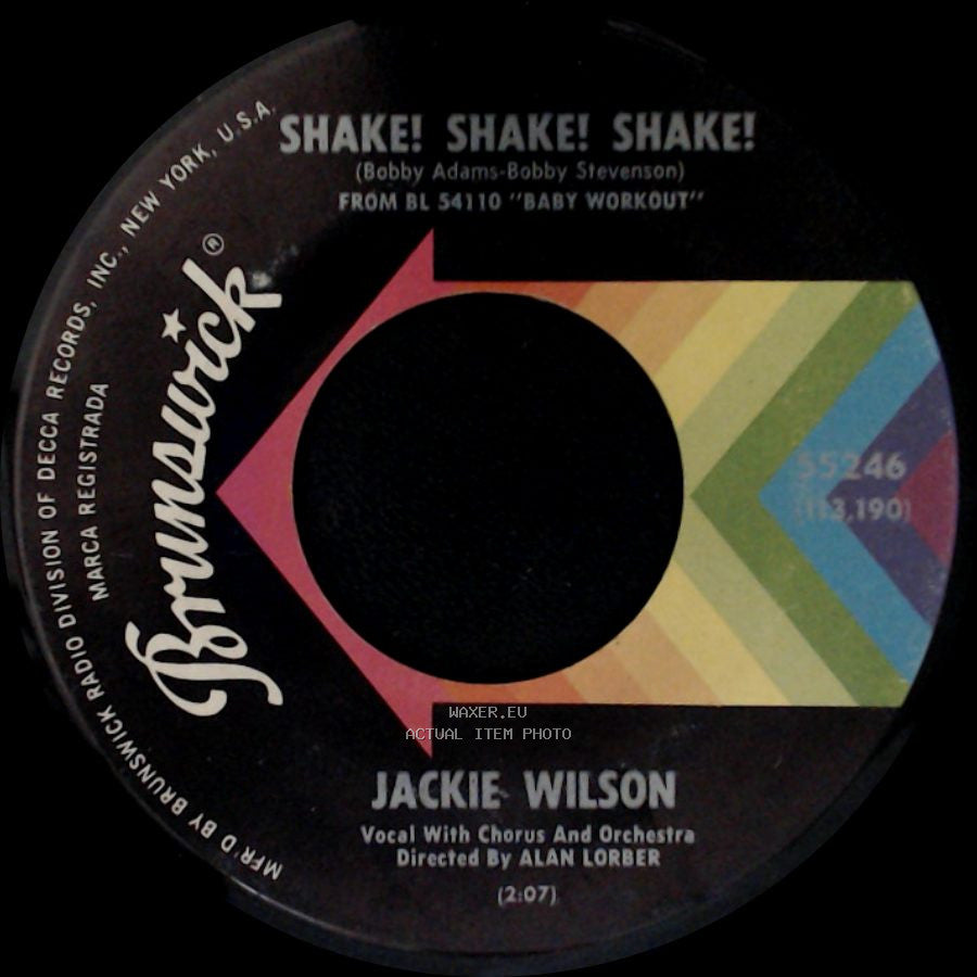 Jackie Wilson - Shake! Shake! Shake! / He's A Fool side A