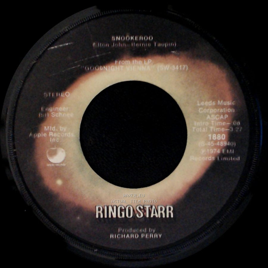 Ringo Starr - No No Song / Snookeroo side B