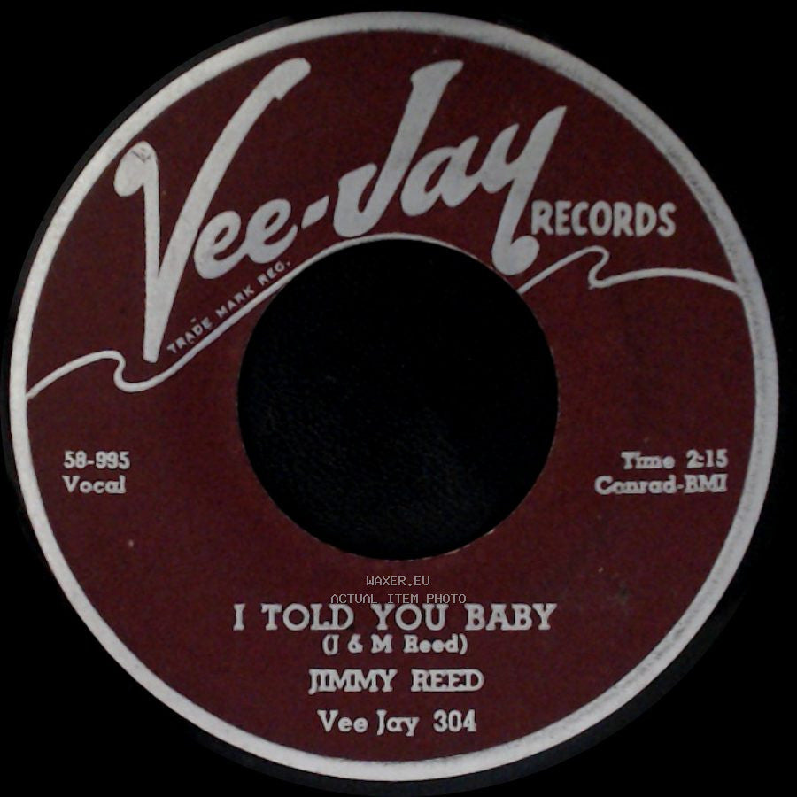 Jimmy Reed - Ends & Odds / I Told You Baby side B