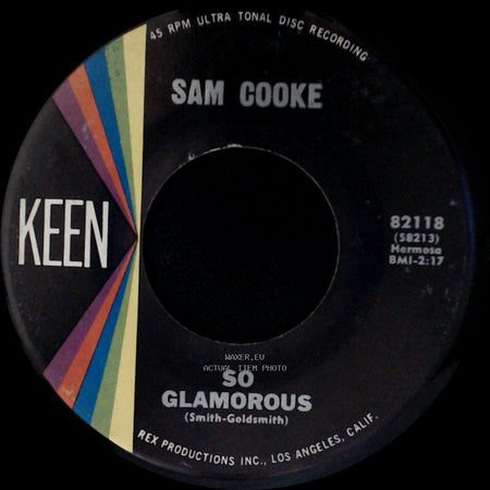 Sam Cooke And The Stars / Sam Cooke - Steal Away / So Glamorous side B