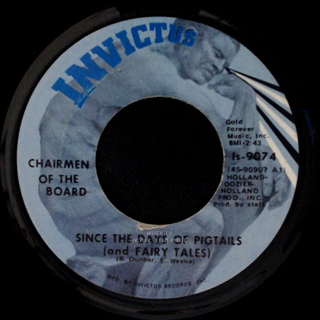 Chairmen Of The Board - Give Me Just A Little More Time / Since The Days Of Pigtails (And Fairy Tales) side B