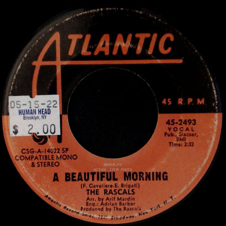 The Rascals - A Beautiful Morning / Rainy Day side A