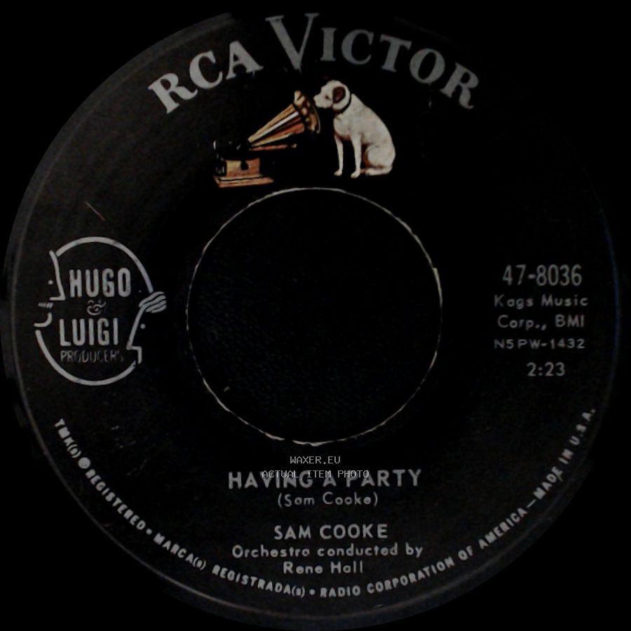 Sam Cooke - Having A Party / Bring It On Home To Me side A