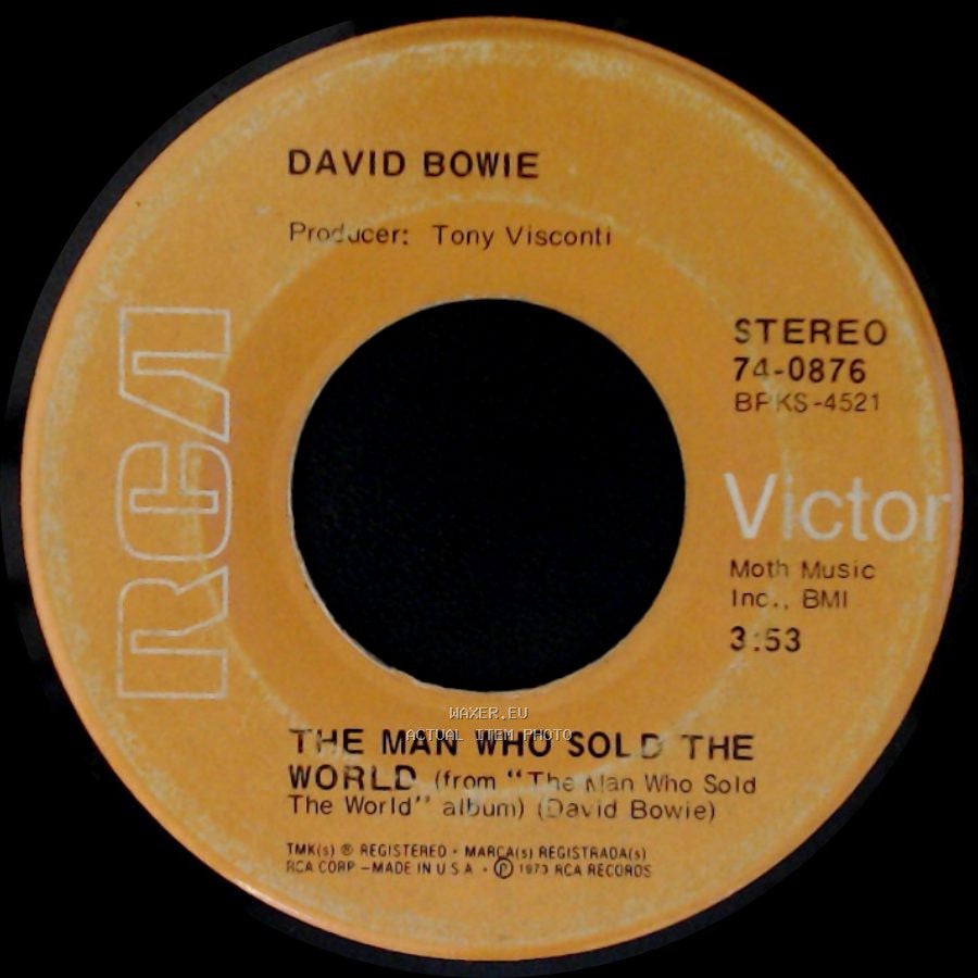 David Bowie - The Man Who Sold The World / Space Oddity side A