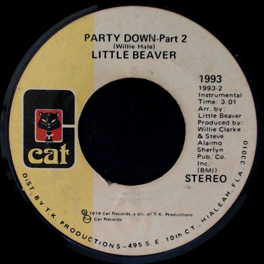 Little Beaver - Party Down-Part 2 / Party Down-Part I side A
