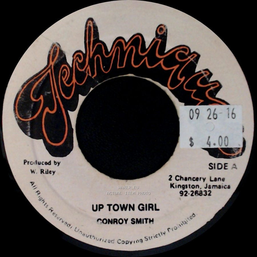 Conroy Smith / Steele & Cleevis - Up Town Girl / Version side A