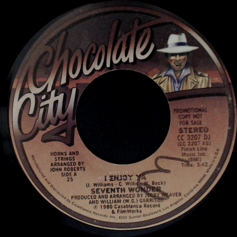 Seventh Wonder - I Enjoy Ya / I Enjoy Ya side A