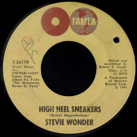 Stevie Wonder - High Heel Sneakers / Music Talk side A