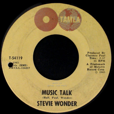 Stevie Wonder - High Heel Sneakers / Music Talk side B