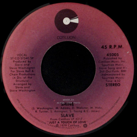 Slave - Shine / Just A Touch Of Love side A