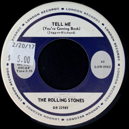The Rolling Stones - I Just Want To Make Love To You / Tell Me (You're Coming Back) side B