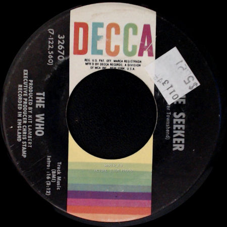 The Who - The Seeker / Here For More side A