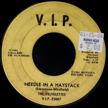 The Velvelettes - Needle In A Haystack / Should I Tell Them side A