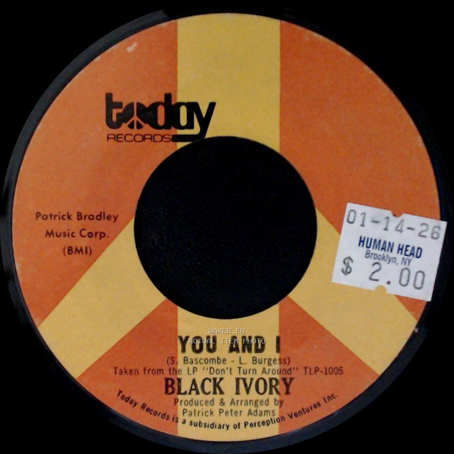 Black Ivory - Our Future ? / You And I side B