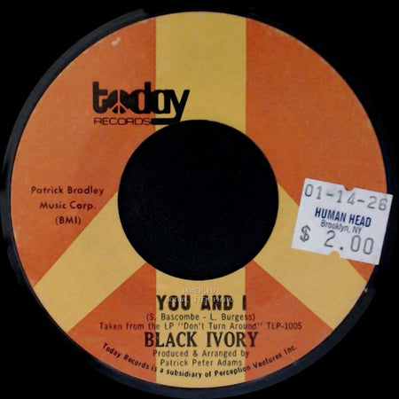 Black Ivory - Our Future ? / You And I side B