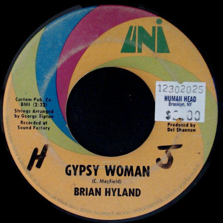 Brian Hyland - Gypsy Woman / You And Me (#2) side A