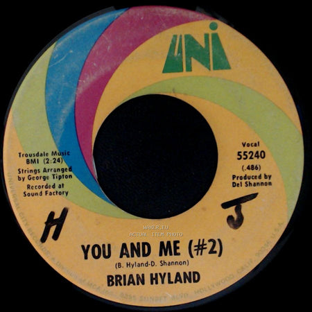 Brian Hyland - Gypsy Woman / You And Me (#2) side B