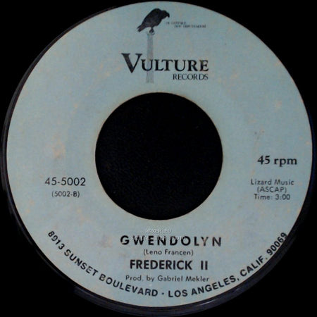 Frederick Ii - Groovin' Out On Life / Gwendolyn side B