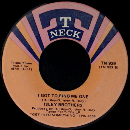 Isley Brothers - Warpath / I Got To Find Me One side B