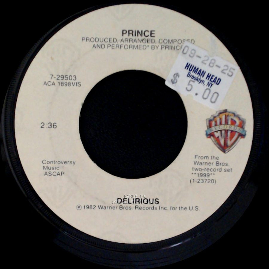 Prince - Horny Toad / Delirious side B