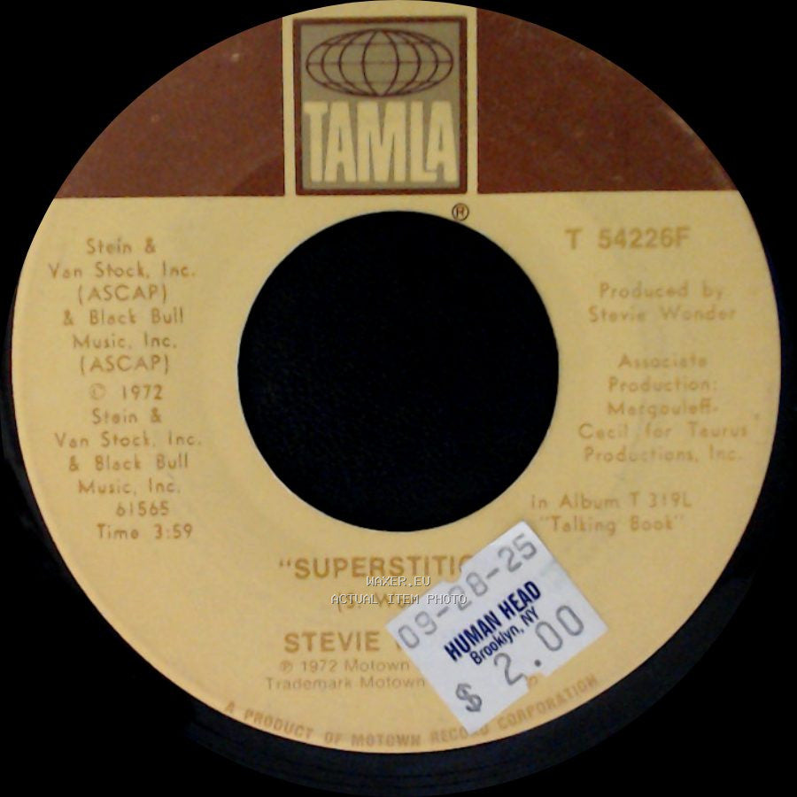 Stevie Wonder - You've Got It Bad Girl / Superstition side B