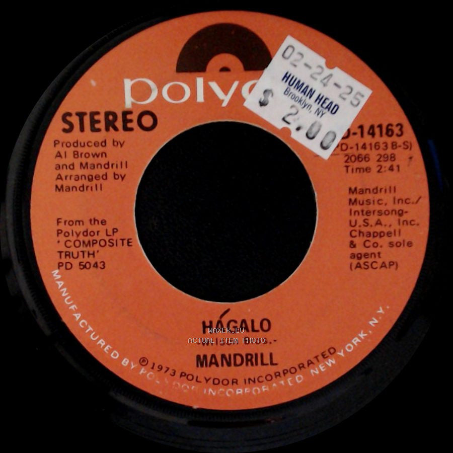 Mandrill - Hágalo / Fencewalk side A