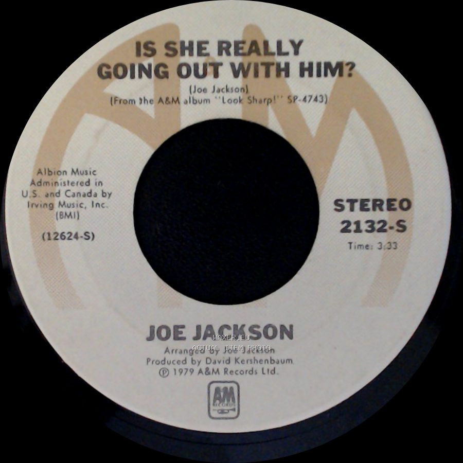 Joe Jackson - Is She Really Going Out With Him? / (Do The) Instant Mash side A
