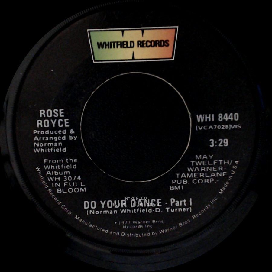 Rose Royce - Do Your Dance - Part I / Do Your Dance - Part Ii side A