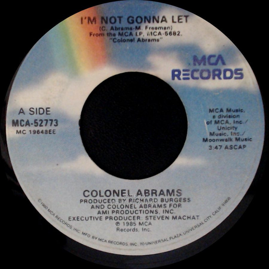 Colonel Abrams - I'm Not Gonna Let / I'm Not Gonna Let side A