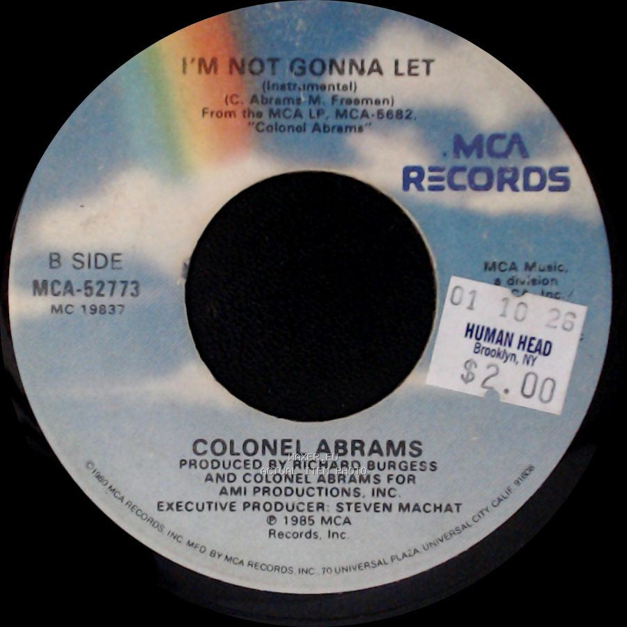 Colonel Abrams - I'm Not Gonna Let / I'm Not Gonna Let side B