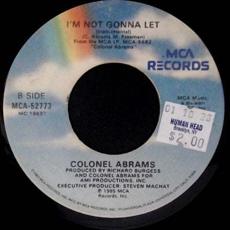 Colonel Abrams - I'm Not Gonna Let / I'm Not Gonna Let side B