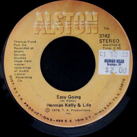Herman Kelly & Life - Dance To The Drummer's Beat / Easy Going side B