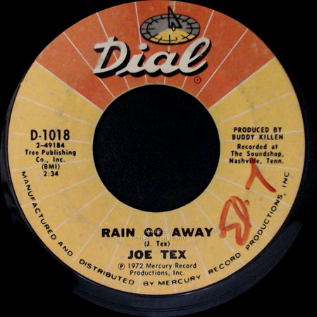 Joe Tex - Rain Go Away / King Thaddeus side A