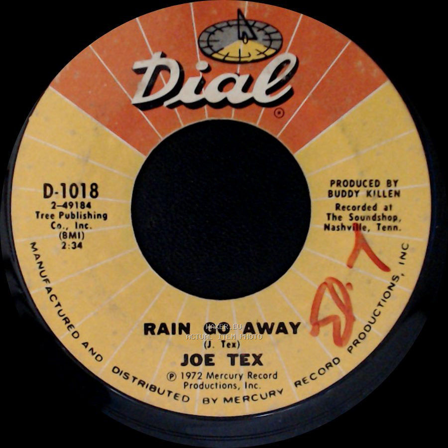 Joe Tex - Rain Go Away / King Thaddeus side A