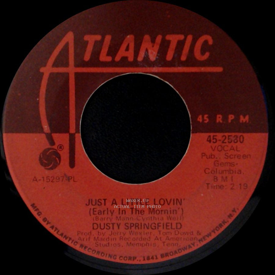 Dusty Springfield - Son-Of-A Preacher Man / Just A Little Lovin' (Early In The Mornin') side B