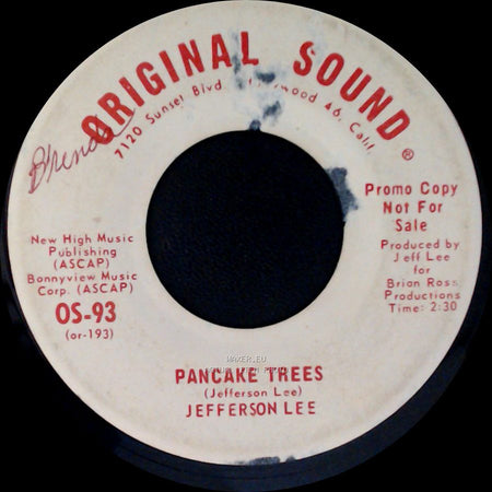 Jefferson Lee - Bubble Gum Music / Pancake Trees side B