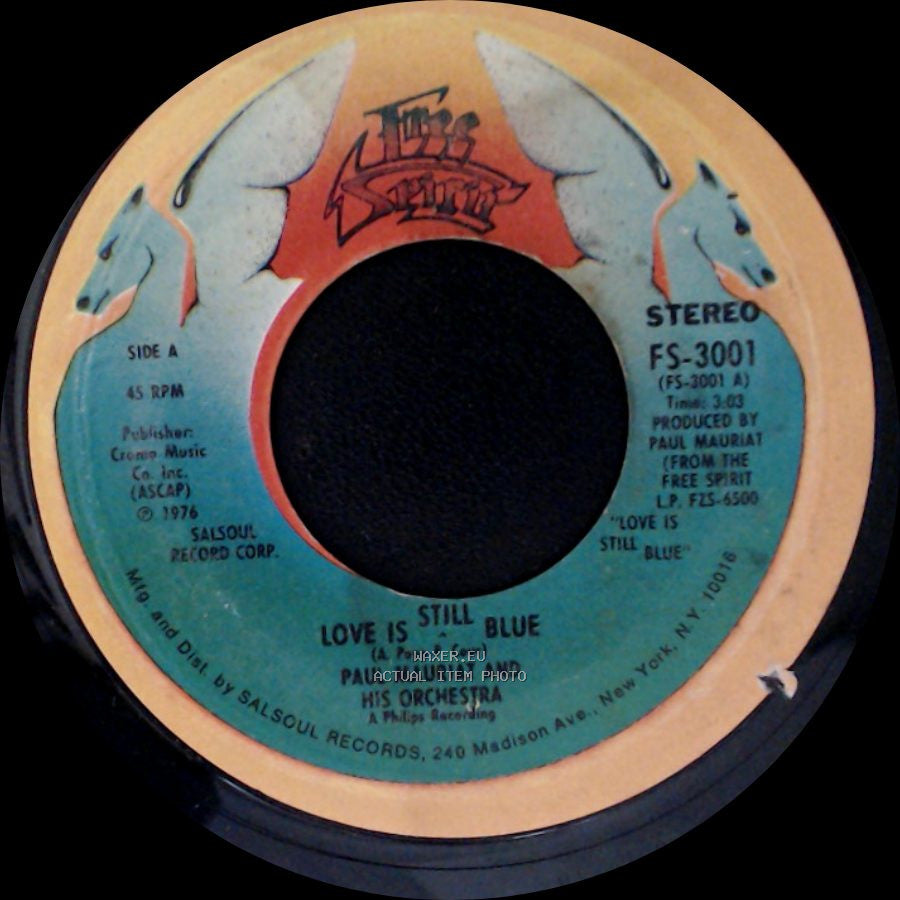 Paul Mauriat And His Orchestra - Love Is Still Blue / Tattoo Bay side A