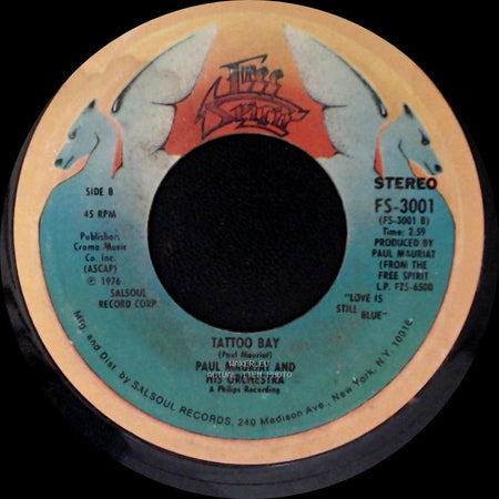 Paul Mauriat And His Orchestra - Love Is Still Blue / Tattoo Bay side B