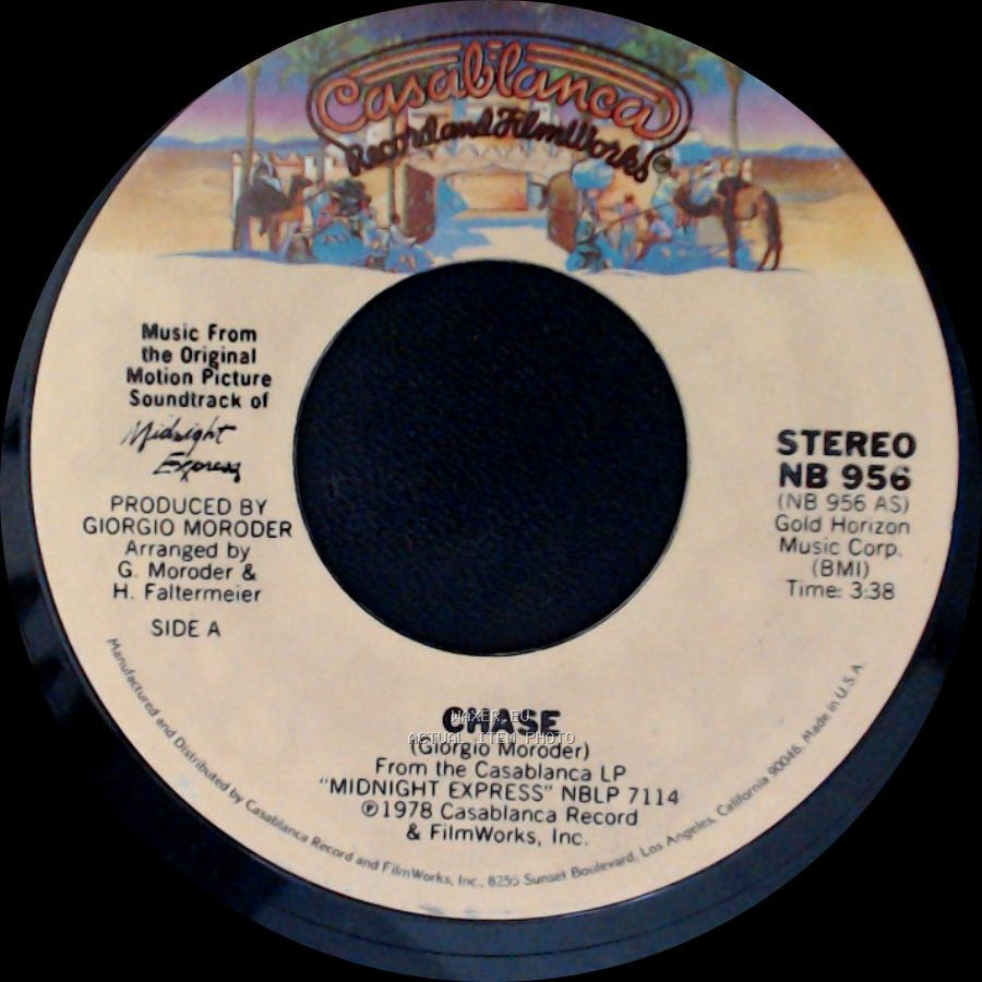 Giorgio Moroder - Chase / Love's Theme side A