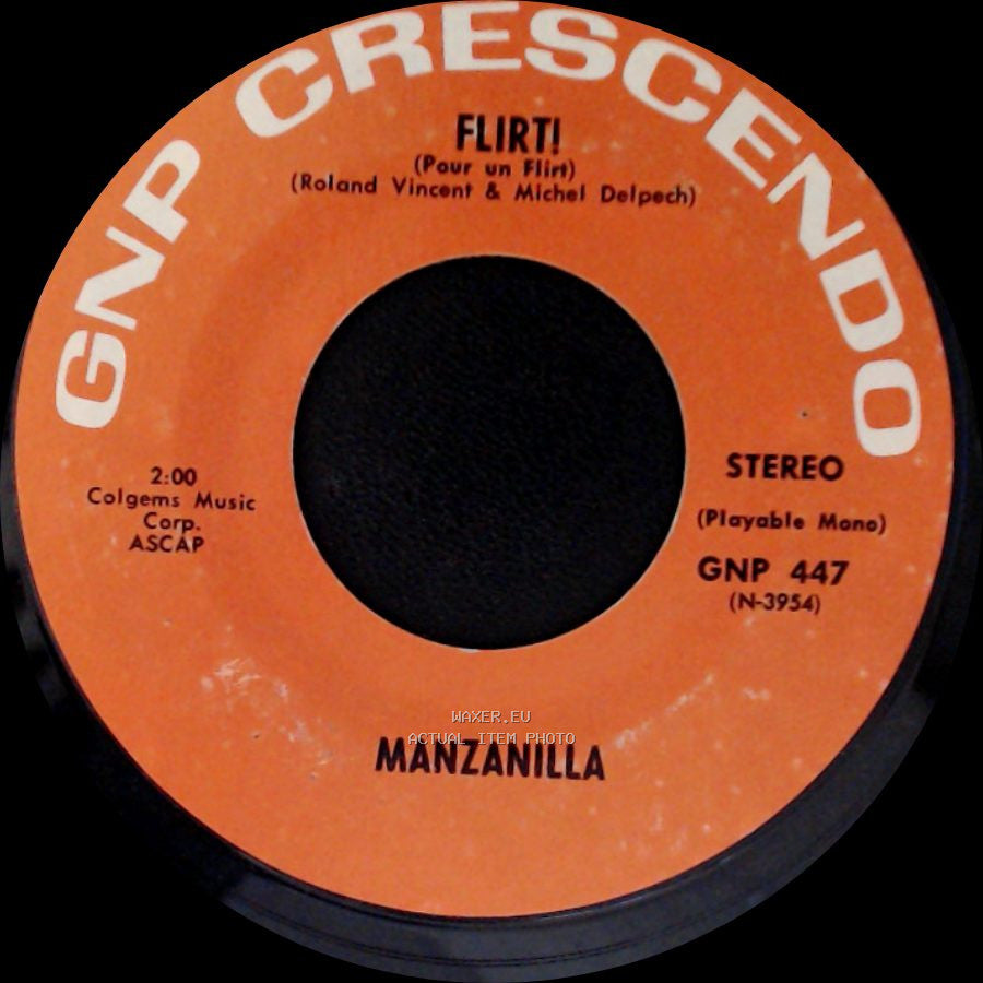 Manzanilla - Medway Magic / Flirt! (Pour Un Flirt) side B