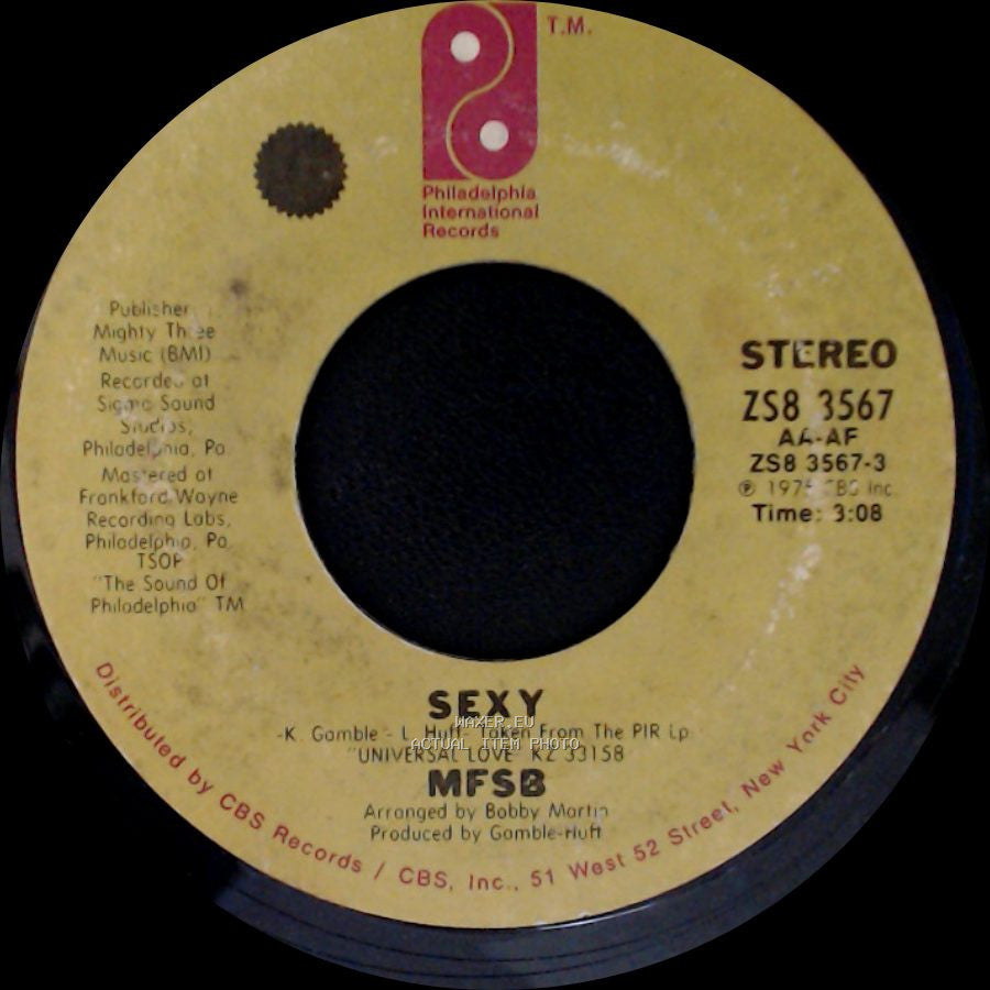 Mfsb - Human Machine / Sexy side B