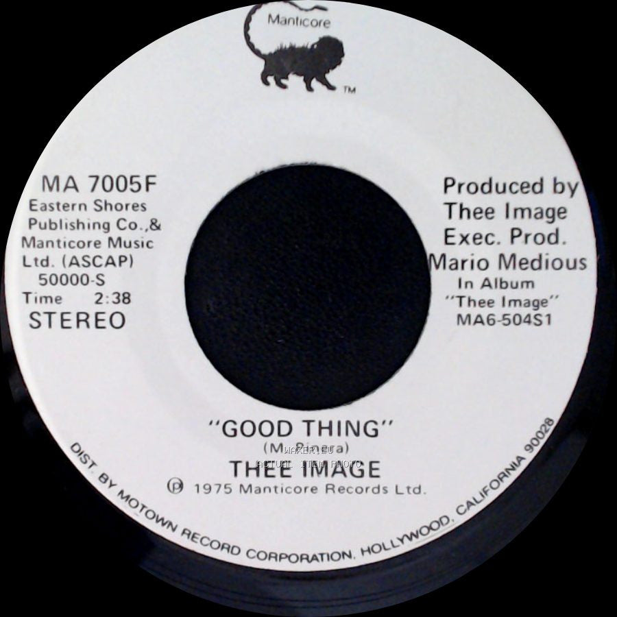 Thee Image - Good Thing / Good Thing side B