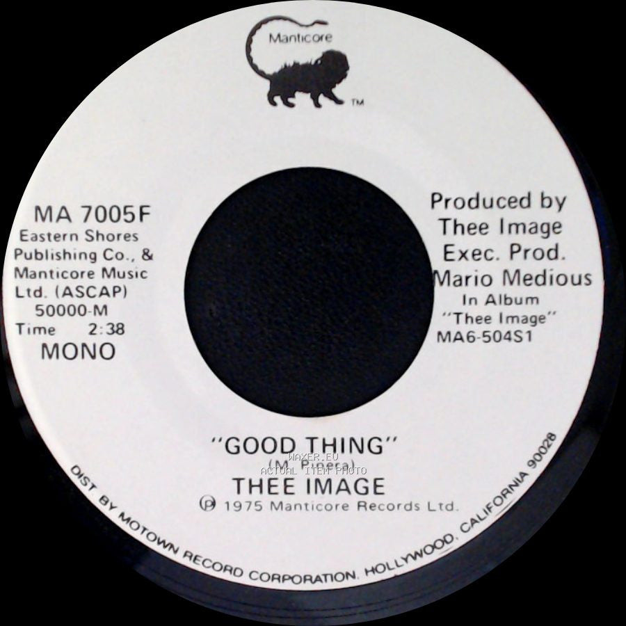 Thee Image - Good Thing / Good Thing side A